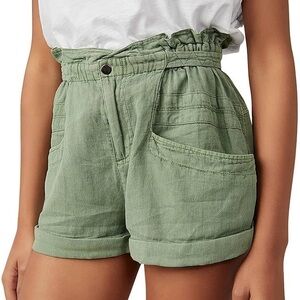 Free People Topanga Cuff Shorts